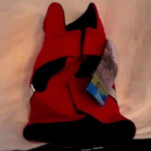 RC PETS reflective dog coat crimson red. XS